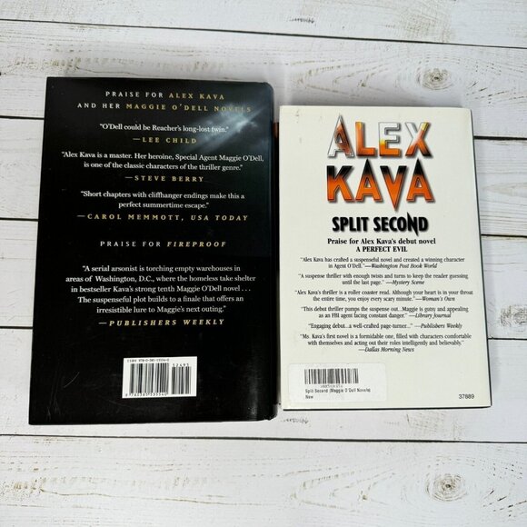 Alex Kava Book Lot - 7 HC Maggie O'Dell Thrillers - Some 1st Eds & Dust Jacket - Picture 4 of 13